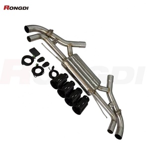 COC Valved Exhaust Pipe for BMW X5M/X6M F95/F96 4.4T Stainless Steel Exhaust Pipes Valvetronic Catback Muffler - Product Image 4