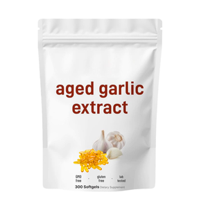 Yaşlı Sarımsak Yağı Ekstraktı Yumuşak Jel Kapsüller Sağlık Takviyesi Sarımsak Yağı Yumuşak Jel Kapsüller - Product Image 1