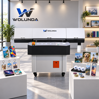Machine UV 9060 de haute qualité avec lecteur d'objets, 3 imprimantes UV à plat I3200U1 avec positionnement automatique pour divers matériaux