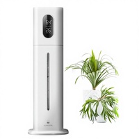 Humidificateur ultrasonique intelligent à grande capacité de 8 L pour usage domestique, type sur pied, contrôle de l'humidité, UV, pour l'exportation et le commerce international
