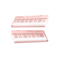 YIMO Piano pliant magnétique de type clavier en plastique Piano numérique pliant Clavier standard 88 touches portable avec batterie au lithium