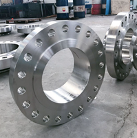 Bride en acier au carbone ASTM A105 ASME B16.5 Classe 150 RF pour système de pipeline pétrolier, gazier et hydraulique