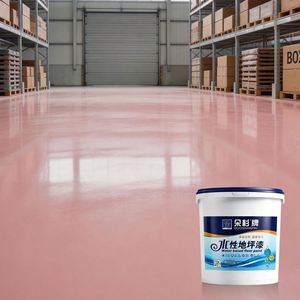Pintura Epóxica para Pisos Duoshan, Color Rosa Elegante, a Base de Agua, Resistente al Desgaste, Antideslizante, Revestimiento Interior Multiusos - Product Image 3