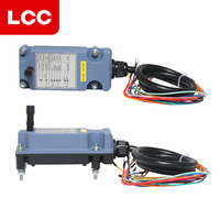Télécommande sans fil industrielle SAGA1-L6 à 4 boutons pour grue de levage, étanche, portée de 100 m, certifiée CE
