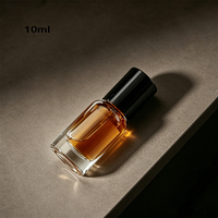 Nouvelle Bouteille de Parfum en Verre Transparent 10ml 15ml 20ml 25ml 30ml Mini Vaporisateur Portable Vide avec Pompe Sérigraphie