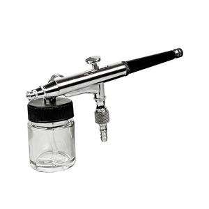 Kit aérographe HD-134 7,0 cc à alimentation par gravité, double action, vitesse réglable, pour peinture artistique, modélisme, maquillage, tatouage, réparation, portable - Product Image 4