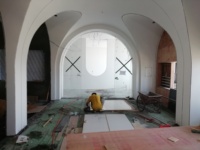Haut-parleur mural invisible professionnel 40W pour auditoriums de Dubaï - Système audio haute fidélité pour l'intégration en Asie du Sud-Est