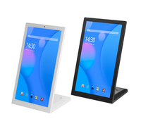 Tablet PC Vertikal Android 13 Bentuk L 14-Inci Industri Baru Quad Core 2GB RAM POE NFC Opsional 4G WiFi Layar Sentuh 10-Titik