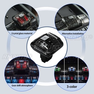 For BYD Shark Crystal Gear Lever Panel Gear <b>Head</b> <b>Cover</b> Center Console Decoration Exterior Part - Product Image 1