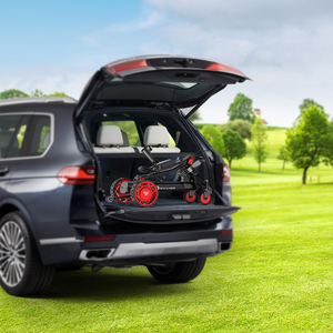 Alta qualità elettrico telecomando Golf Trolley con lega di alluminio durevole telaio a lungo raggio <span class=keywords><strong>Follow</strong></span> <span class=keywords><strong>Me</strong></span> controllo Golf Trolley - Product Image 5