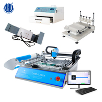 Machine de sélection et de placement de montage Smt CHM-T36VA Machine de sélection et de placement Smd automatique de bureau à grande vitesse pour la machine de fabrication de LED