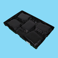Bandeja de Separación para Motor YZG Auto Parts, Paletas de Transporte Apilables de HDPE de Alta Resistencia para Uso Industrial