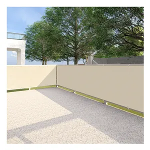 Tuinhek Ademende Hdpe Prive Tuin Hekwerk Netten/Windscherm Voor Hek/Balkon Scherm