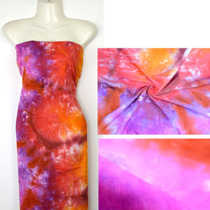 Tissu en viscose de marque célèbre, 100% rayonne tissée, prix au mètre, imprimé numérique, tricot de bambou pour femmes, 2026 - Product Image 4