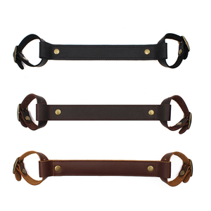 Lève-vélo portable en cuir véritable durable pour cadre de vélo, idéal pour le transport et la détente en extérieur - Product Image 5