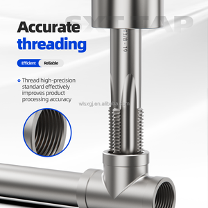 BSPT1/16-BSPT2 ''Robinet de tuyau HSS Robinet de filetage en métal durable précis Outils de filetage <span class=keywords><strong>professionnels</strong></span> Bsp <span class=keywords><strong>Tarauds</strong></span> <span class=keywords><strong>et</strong></span> matrices - Product Image 5