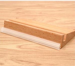 الاكريليك الجدول إطار الطاولة إطار صور حامل قائمة عرض موقف مع الخشب قاعدة - Product Image 5