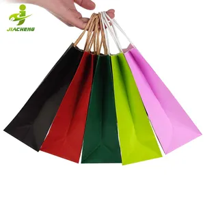 Suojiacheng — sacs en papier rose, sacs cadeau pour enfants, fête d'anniversaire, petits sacs cadeau avec couronne win, 10cm