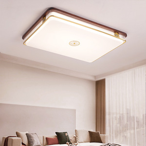 Chinese Style All Copper <b>Ceiling</b> <b>Light</b> <b>Led</b> Living Room Dining Room Main <b>Light</b> 9003 Hardwired Switch Control - Product Image 1