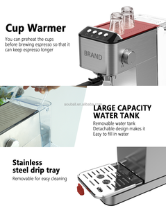 Cafetière espresso américaine Offre Spéciale en acier inoxydable 15 ou 20 bars - Product Image 5