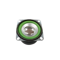 Cône coloré carré de 52mm pour haut-parleur Bluetooth pour PC et radio 45mm grand aimant 4 Ω 5W gamme complète avec puissance nominale de 3W pour