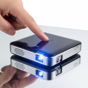 Vente flash <span class=keywords><strong>SXZ</strong></span> P60 Mini projecteur intelligent portable avec batterie intégrée de 3800 mAh, DLP, sans fil, WiFi, mise en miroir de l'écran, jeux vidéo - Product Image 5