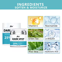 Éclaircissant pour les Taches Sombres du Visage et du Corps, Atténue l'Hyperpigmentation, le Mélasma, les Taches de Rousseur, les Taches Solaires, Unifie le Teint pour Femmes et Hommes