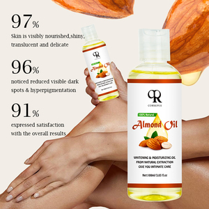 Huile essentielle d'amande naturelle pure 100% pour le corps 7 jours pour éclaircir la peau améliorant la matité de l'huile de massage blanche - Product Image 2