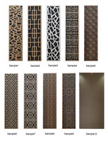 Puzzle de bricolage écologique MDF sculpture panneau mural cannelé Flexible WPC toile de fond en bois cannelé fendu pour application d'appartement