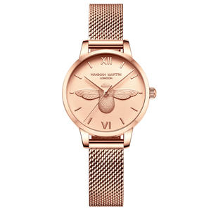 Hannah Martin HM-112 à <span class=keywords><strong>la</strong></span> mode <span class=keywords><strong>forêt</strong></span> montre pour femmes, petite abeille étanche montre pour femmes, mode montre pour femmes - Product Image 1