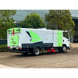 Camión Barredor Eléctrico Dongfeng 4X2 de 10cbm, Personalizable, con Dirección, Emisiones ISO, Certificación CCC, para Saneamiento Municipal en China - Product Image 5