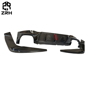 אביזרים אוטומטי סיבי פחמן סיבי 3d סגנון פגוש אחורי מפזר עבור bmw <span class=keywords><strong>5</strong></span> סדרה G30 g38 ספוילר אחורי - Product Image 4