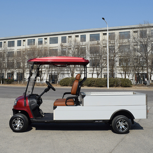 Camion pick-up personnalisé en aluminium lit de cargaison <span class=keywords><strong>2</strong></span> places chariots utilitaires chariot de golf avec boîte de chargement - Product Image 4