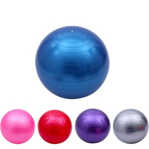 Yoga Fitness Ball 75cm Purple Durable For Exercise And Yoga - Product Image 2