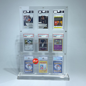 SHP Vente en gros présentoir de carte graduée en acrylique transparent pour Pokémon-Radiant Charizard Prize Pack Series 3 PSA10 Protection acrylique - Product Image 3