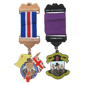 Fabricant de médailles en gros – Médailles sportives personnalisées en alliage de zinc, or, argent, bronze – Badges métalliques vierges – Support pour la personnalisation des médailles - Product Image 1