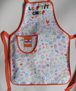 Grembiule da cucina rivestito in pvc con grembiule in plastica per bambini personalizzato promozionale più nuovo di moda - Product Image 2
