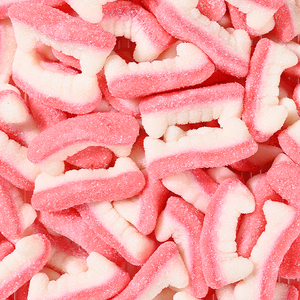 Caramelle Gommose Halal Certificate OEM ODM a Forma di Denti Colorati, Gusto Frutta, Confezione da 500g, Boni Piglet, Scadenza 12 Mesi - Product Image 2