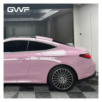 Film de protection de voiture en vinyle PET brillant auto-cicatrisant sans bulles d'air GWFILM, couleur rose laiteux Wulong, film de protection de voiture, autocollant en vinyle pour voiture