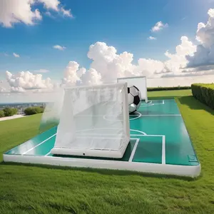 Thiết Kế Mới Trong Nhà Trên Không Đường Băng Inflatable Sân Bóng Rổ Để Bán