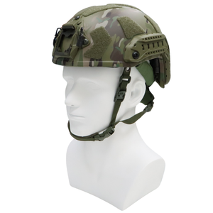 バンダ高速戦術ヘルメットケブラーアラミドグリーンカモ戦術ヘルメット - Product Image 3