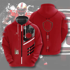 Vendita calda maglia Pullover da 32 squadre di football americano felpa calda con cappuccio con stampa 3D e felpe da uomo taglie forti personalizzate - Product Image 4