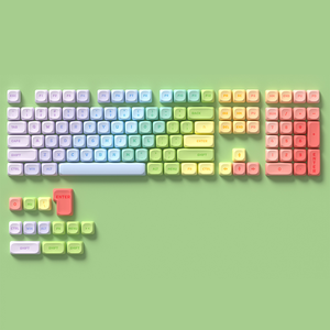 Juego de Teclas Candy House MOA, Altura PBT, Sublimación de Tinta de Cinco Caras, 120 Teclas, para Teclado Mecánico para Juegos Tipo MX - Product Image 1