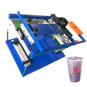 Điều Kiện Mới Của Nhãn Hiệu Màn Hình Cong Máy In Lụa Màn Hình Máy In Cho Nhựa Cốc Giấy Dụng Cụ Jig Hình Trụ Vòng Ly - Product Image 3