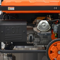 Générateur à essence 3-10KW avec AVR 2.8kw230V, 110/220V, 212CC pour machines de construction