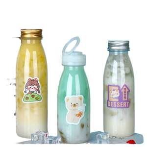 Bouteilles en plastique PET de 150 ml, 200 ml, 250 ml, 300 ml, 350 ml, 400 ml, 450 ml, 500 ml avec bouchon à vis pour thé et jus - Bouteilles pour fabricants - Product Image 1