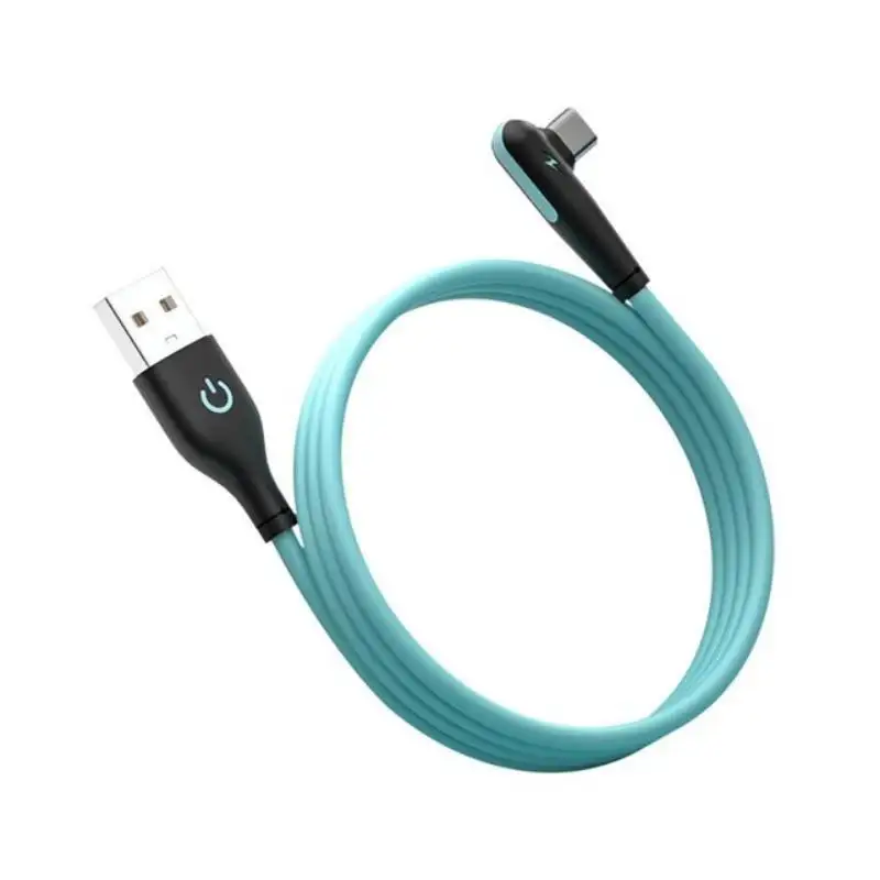 Usb 2.0 Data Cable Phone Fast Charging Best Quality Cell Type C 90 Degree Usb C Cable