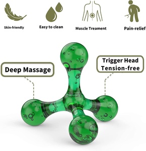 Cuatro Bolas de Acupresión para Masaje, Herramienta de Auto-Masaje de Tejido Profundo para Dedos y Manos, para Alivio del Dolor - Product Image 2