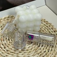 Tube de brillant à lèvres rond en plastique, grande tête de brosse, motif fruits variés, mignon, 4 ml – Meilleures ventes