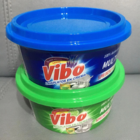 Emballage en espagnol pour la pâte à vaisselle solide pour le nettoyage de la cuisine, parfum lavande et citron vert, détergent à vaisselle écologique